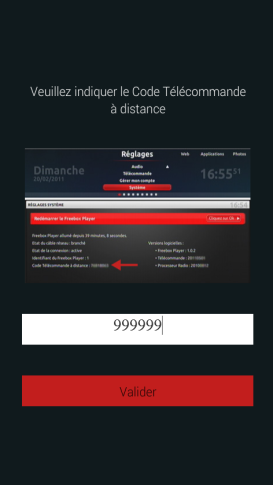 Ma Freebox Télécommande